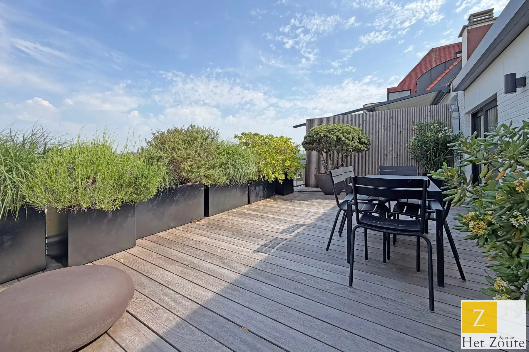 Luxepenthouse in Knokke met uitzonderlijk ruim terras foto {{pictureIndex}}