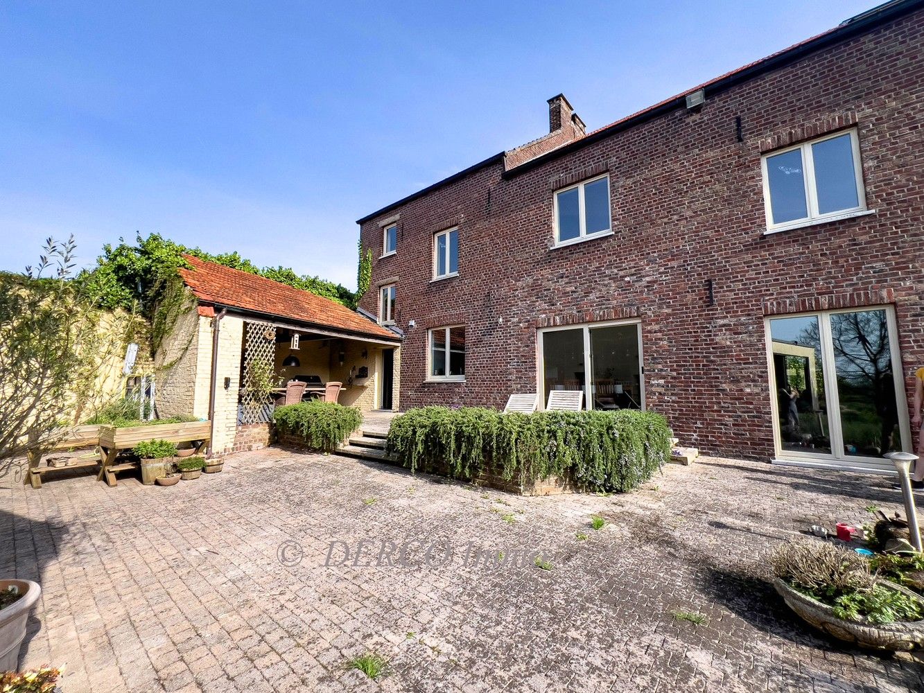 mooi geheel van ruime woning met vrijstaand bijgebouw (zorgwoning, atelier, kantoor, B&B, ....) -  zeer RUSTIGE ligging tussen Leuven, Bierbeek en Hoegaarden foto 23