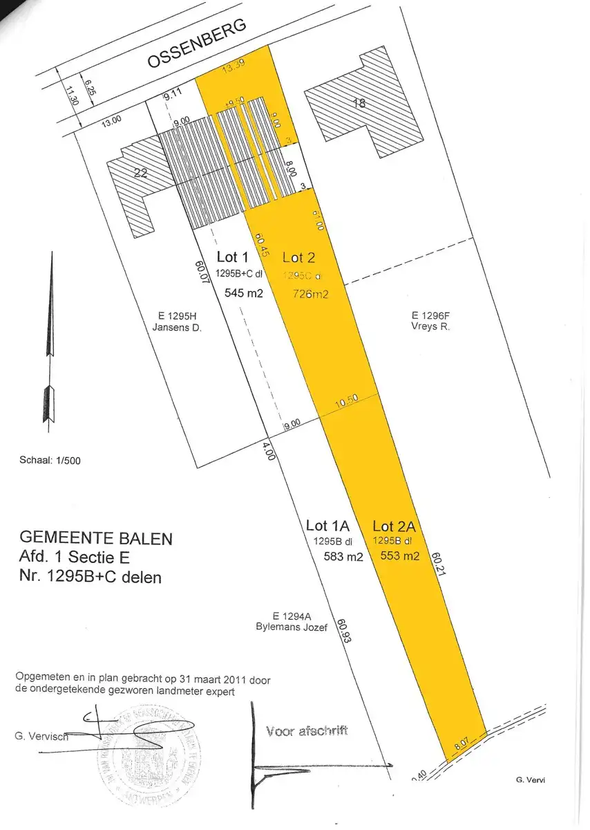Bouwgrond HOB ca. 1279 m² gelegen te Balen, Hulsen foto 4