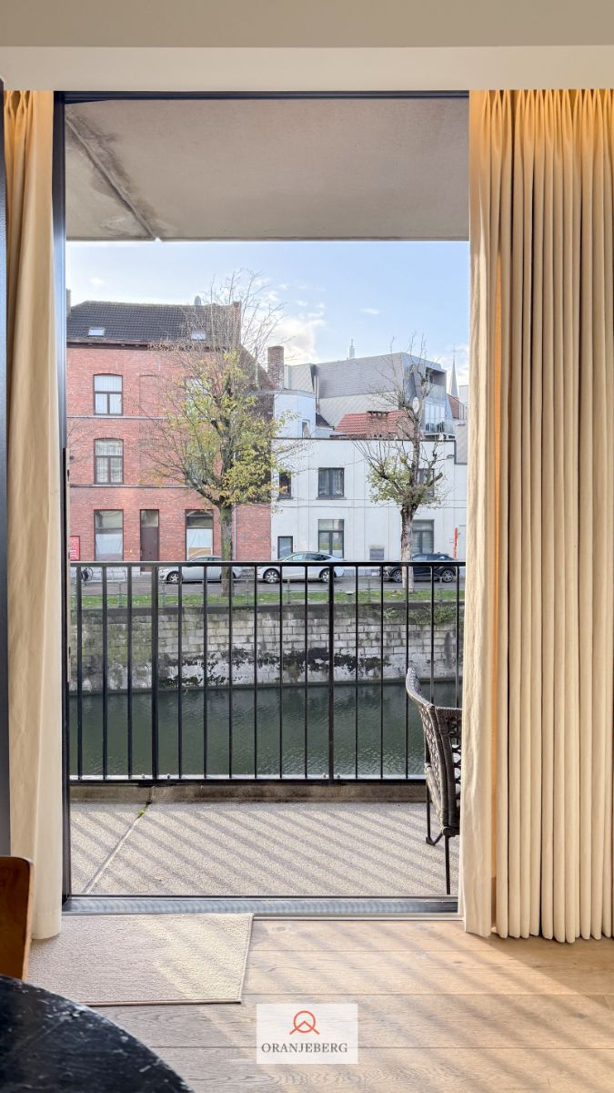 2 slk app met terras & uniek zicht op het water in centrum-Gent foto 22