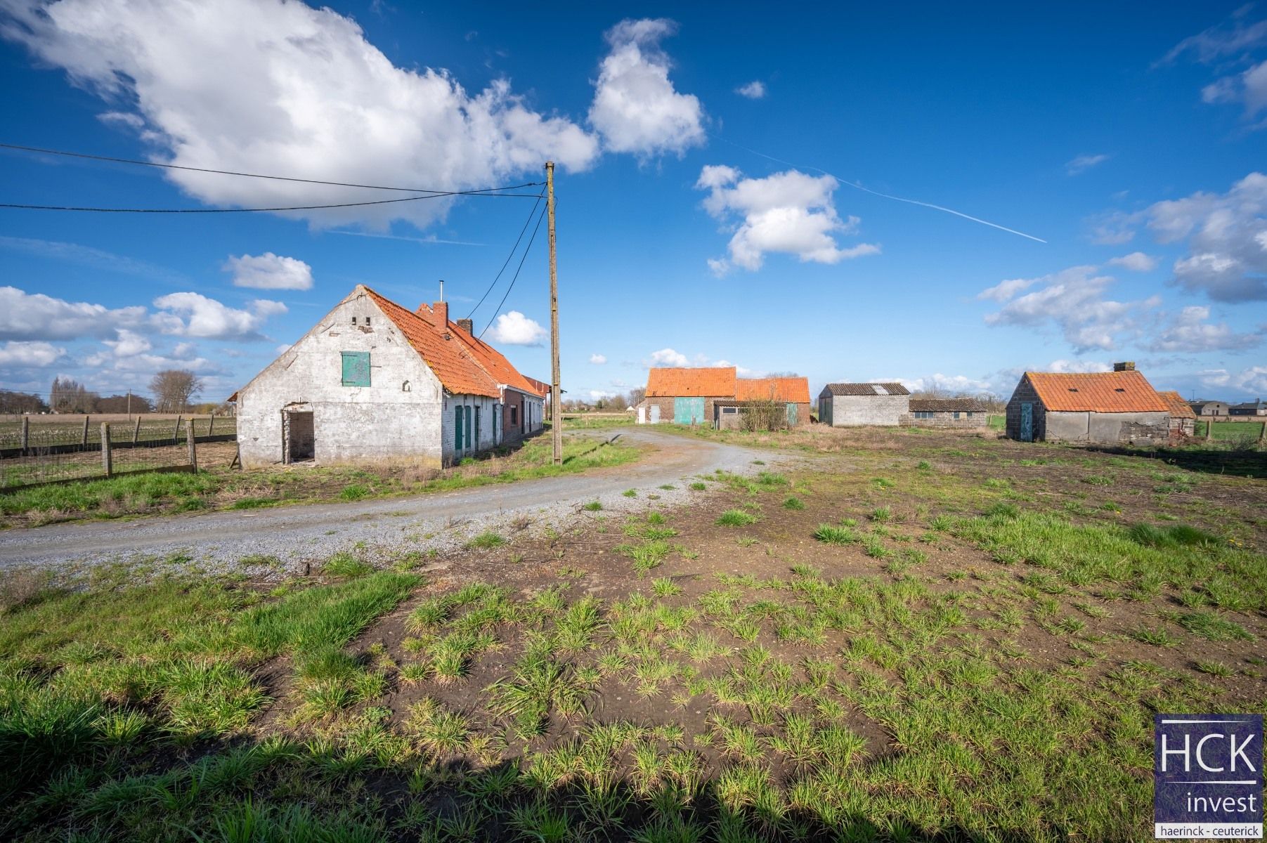 KRUISHOUTEM - Hoeve met woonhuis, landgebouw en hangaar op 2ha 67a foto 4