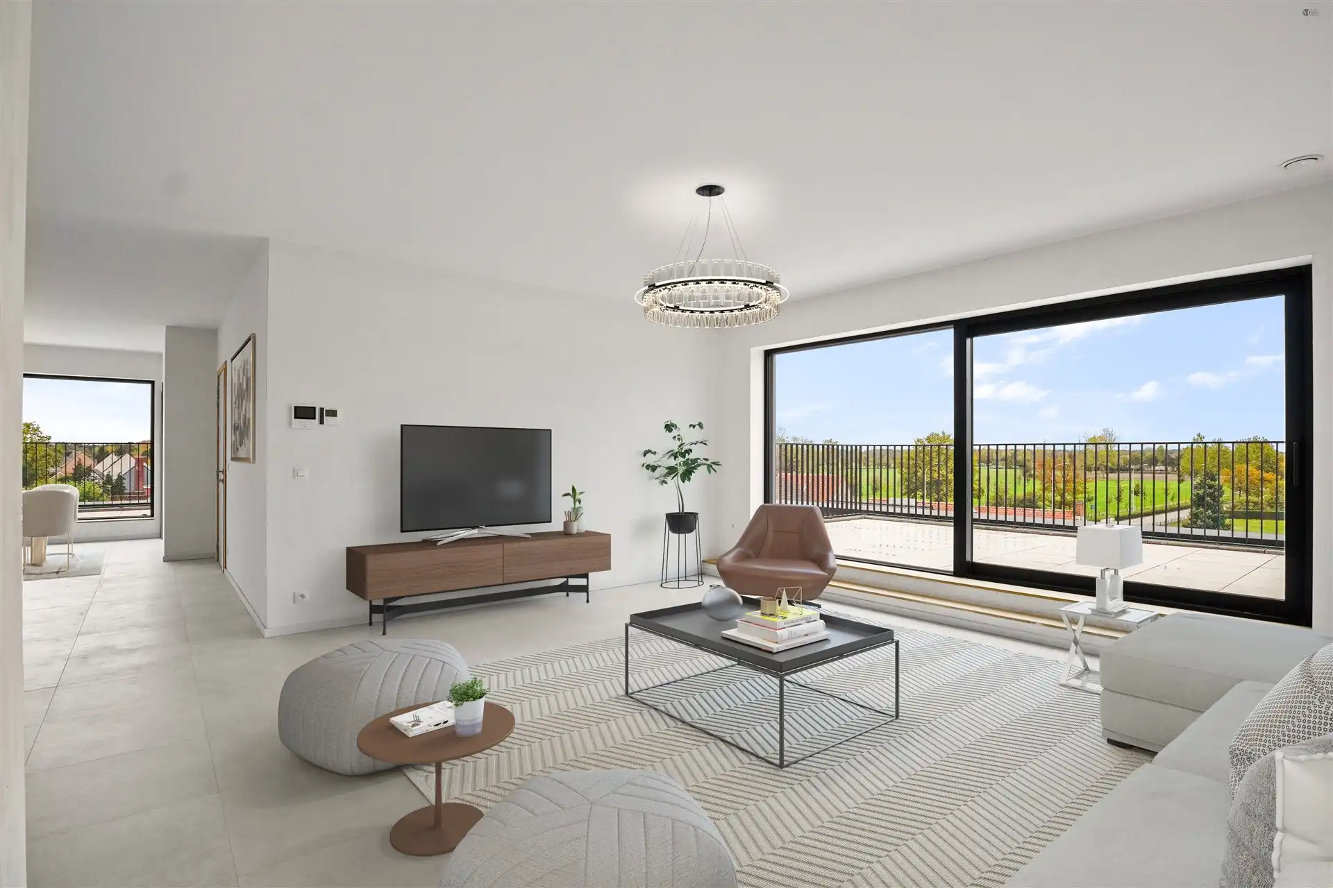 Riant penthouse appartement foto 12