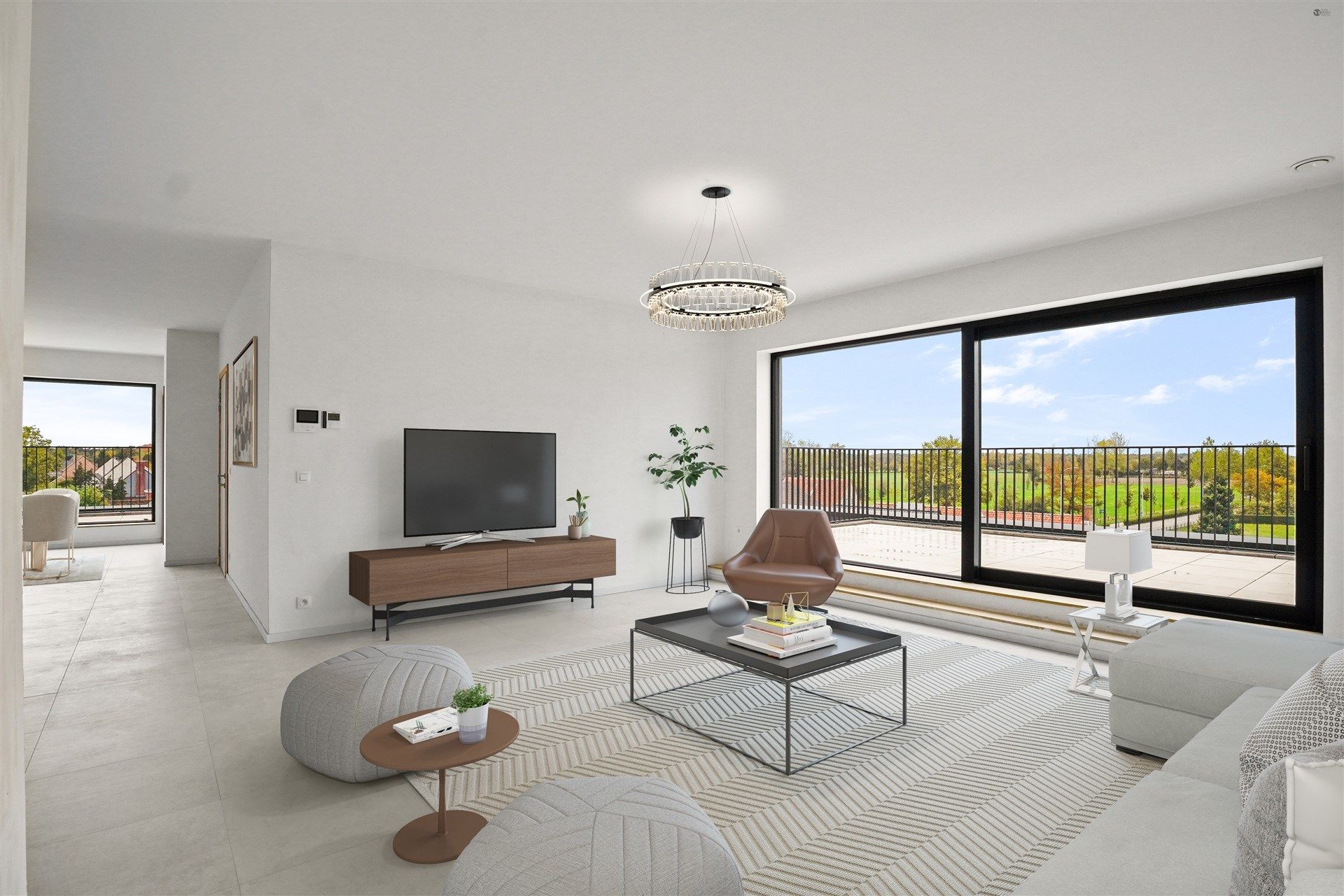 Riant penthouse appartement foto 12