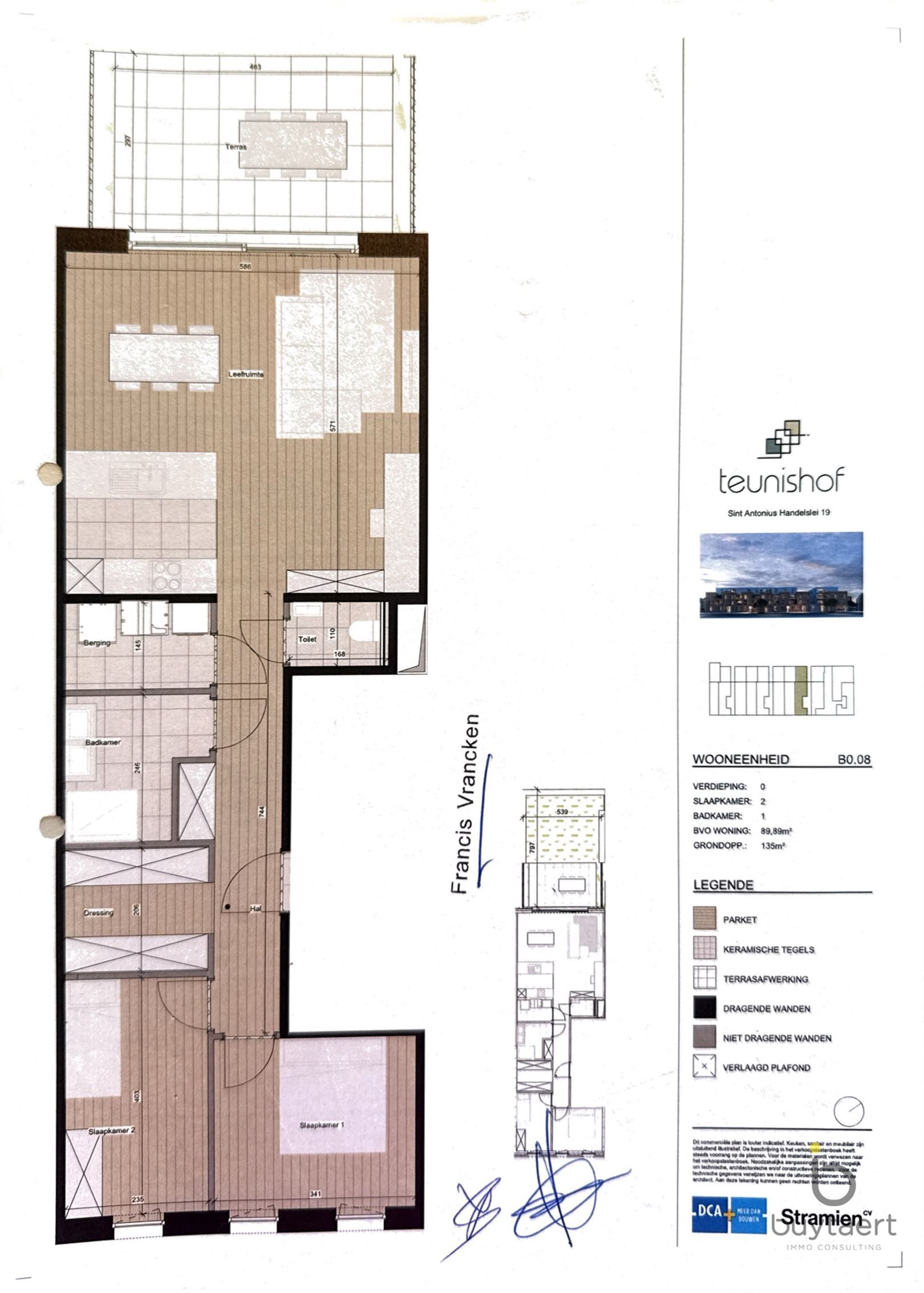 Nieuwbouw gelijklvoers appartement met twee slpks. foto 24
