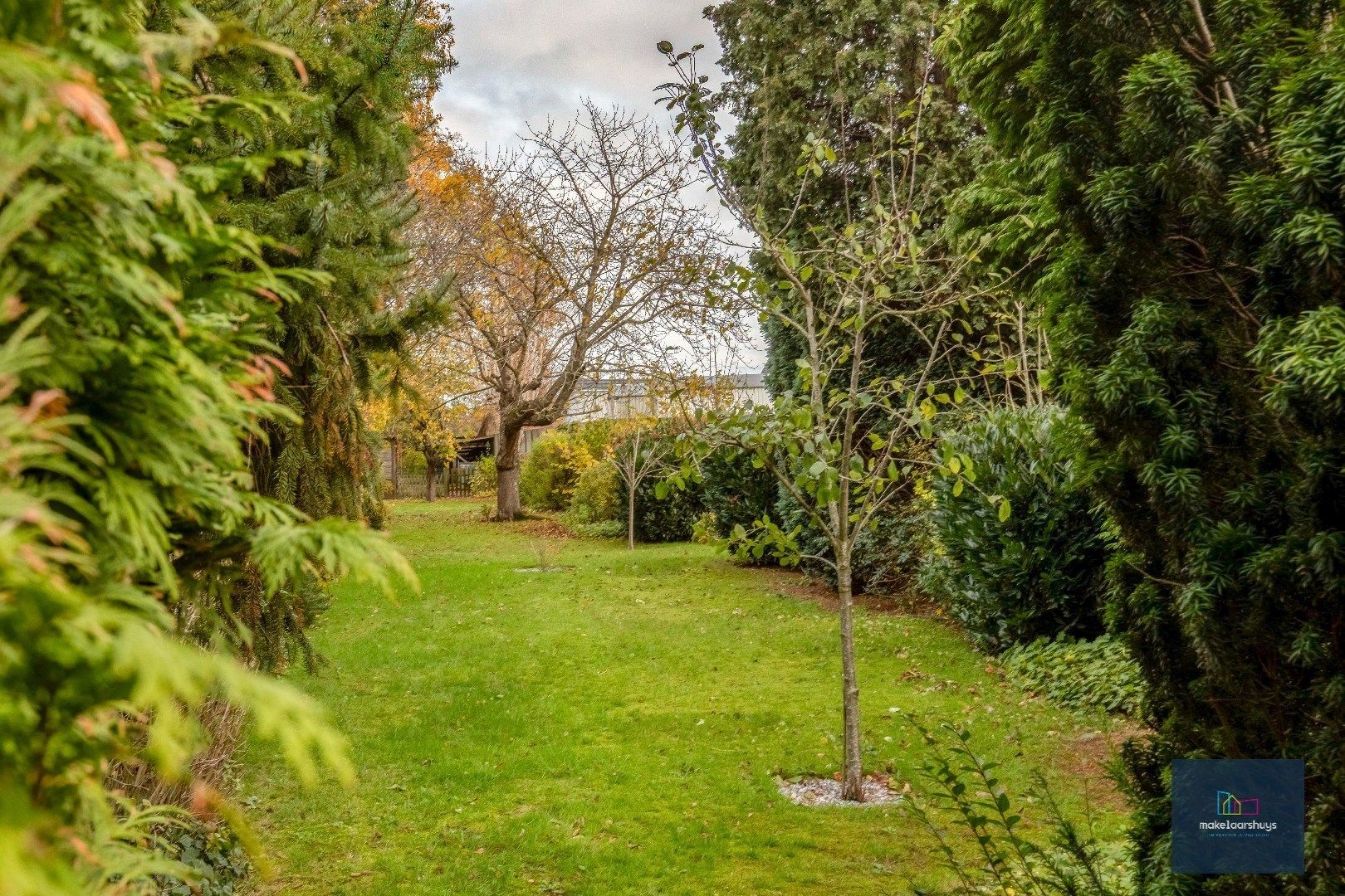 Verzorgde halfopen bebouwing met grote tuin en carport  foto 3