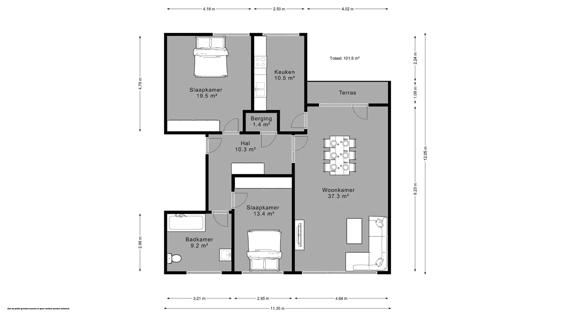 Ruim appartement met 2 slaapkamers in Sint-Niklaas foto 15