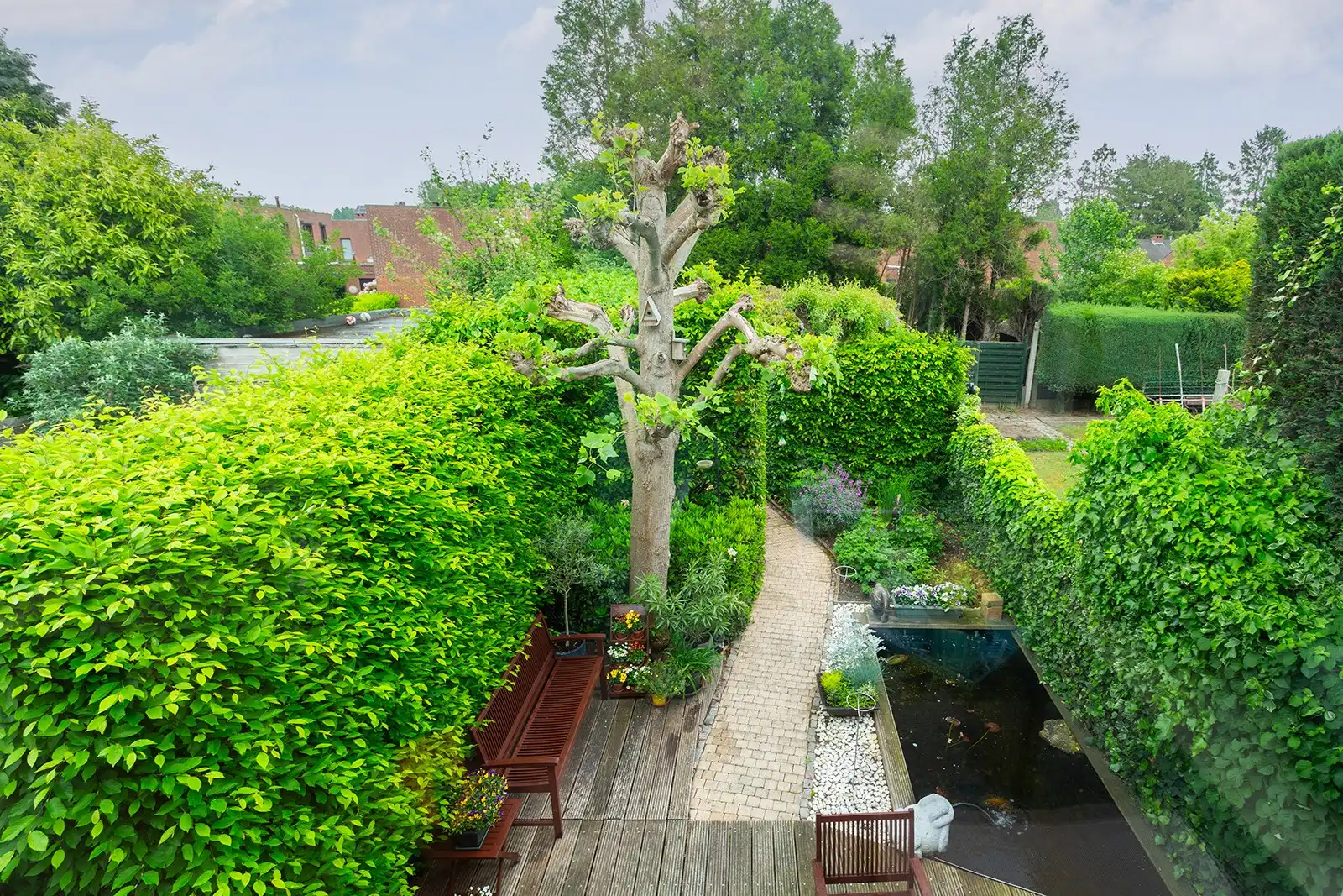 Instapklare bel-etagewoning met 3 slaapkamers en groene tuin foto 29