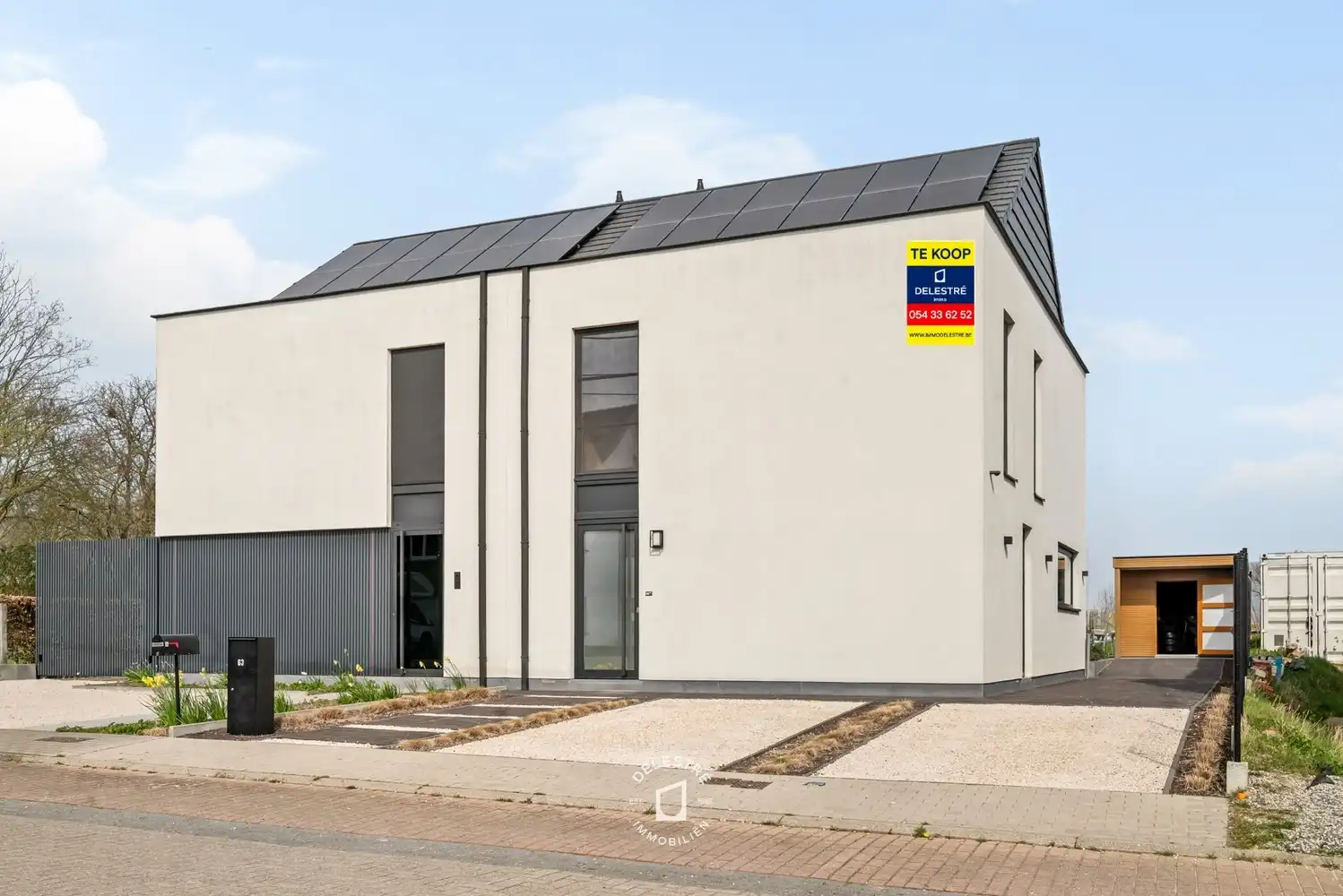 Wonen in alle rust: moderne BEN-woning met zicht op groen foto {{pictureIndex}}