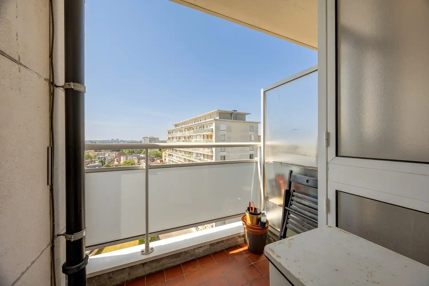 Ruim 2-slaapkamerappartement met prachtig uitzicht in Berchem foto 12