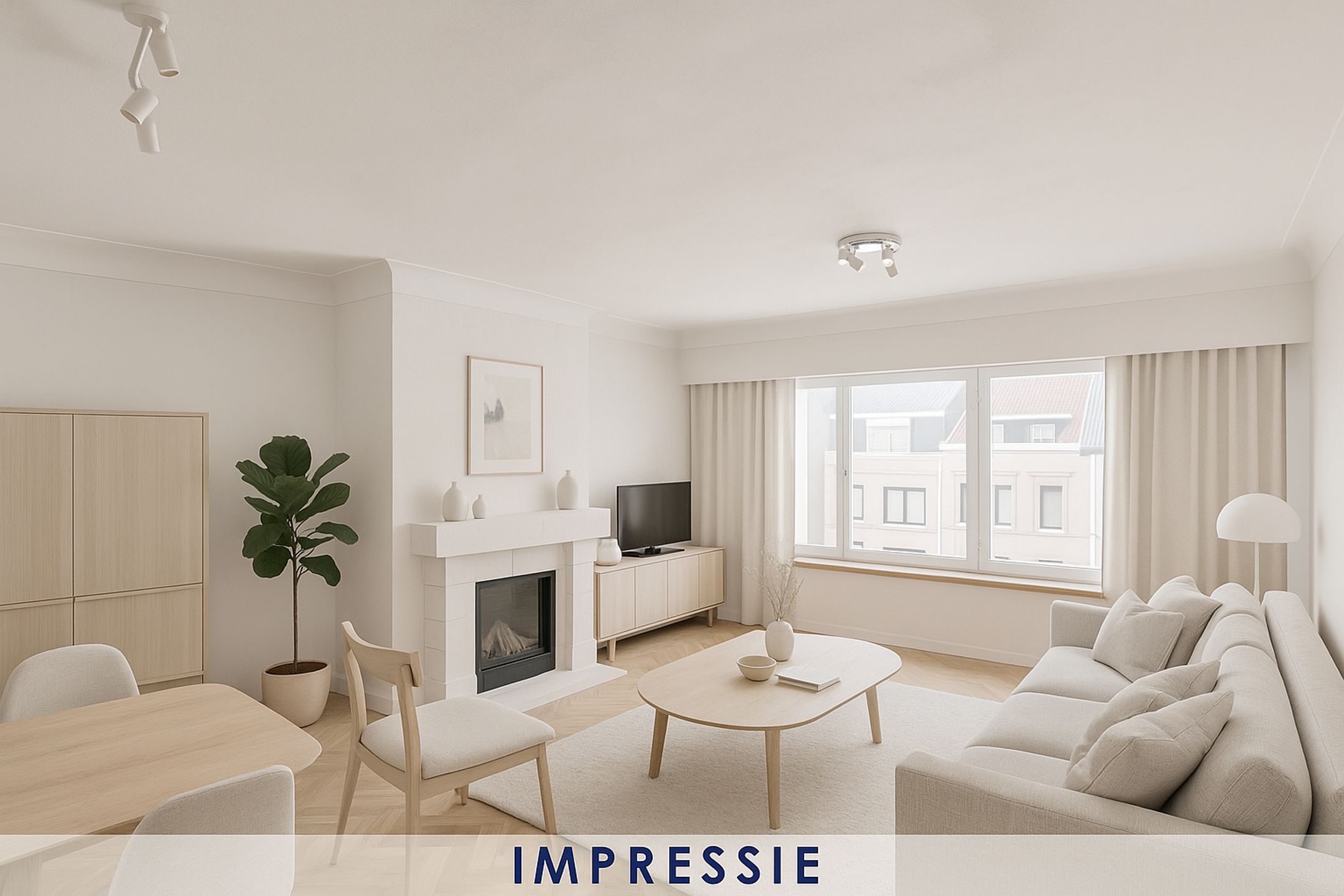 Ruim 2-slaapkamerappartement (113 m²) met overdekt terras. foto 2