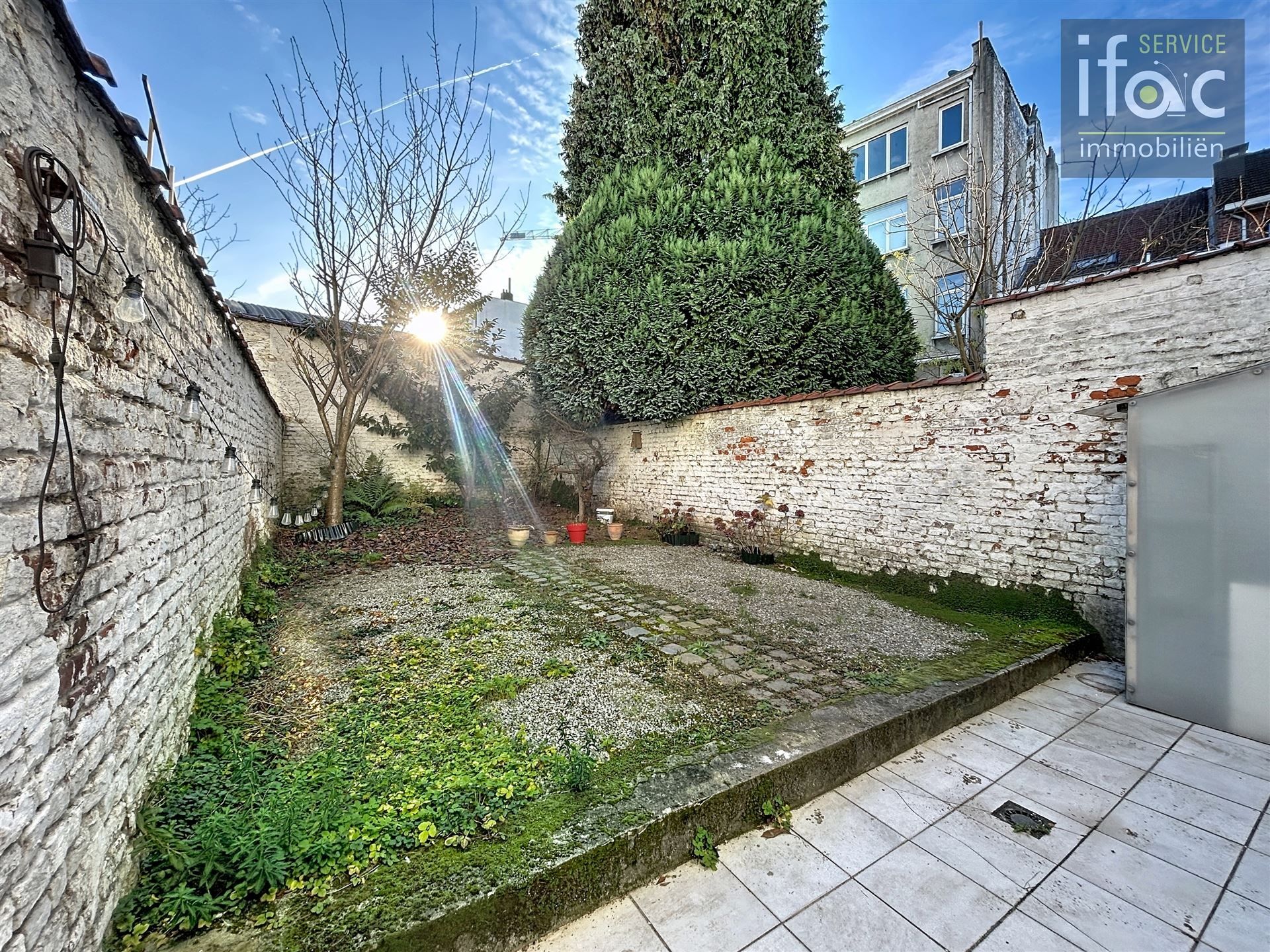 gelijkvloers appartement - met stadstuin! foto 3