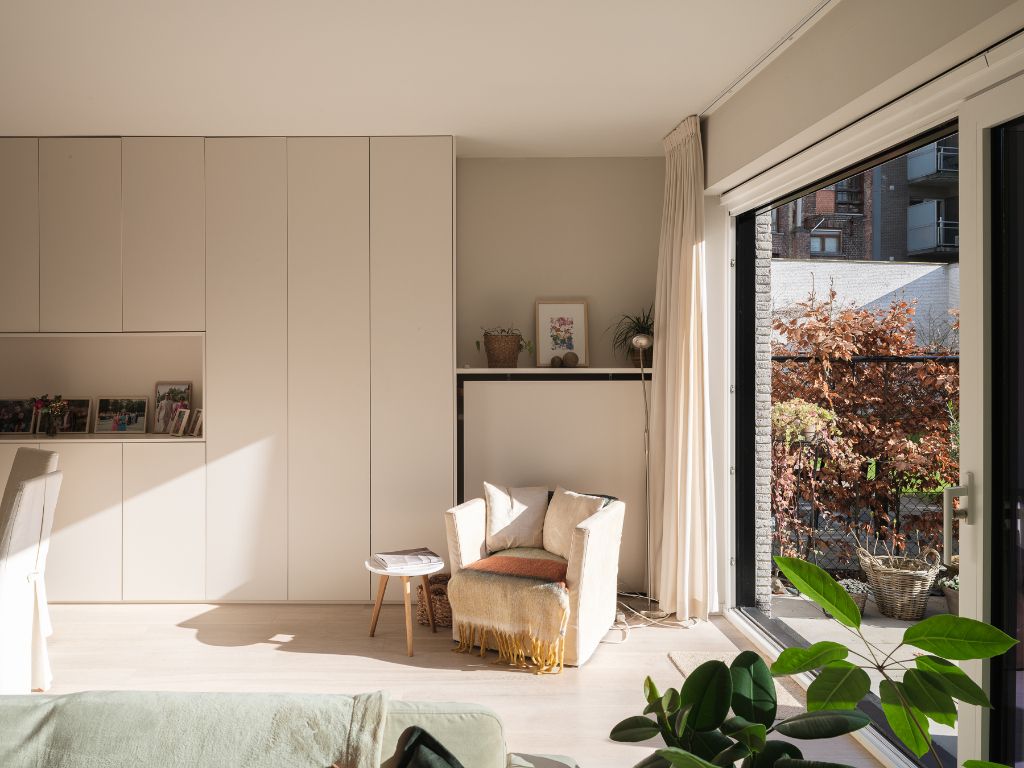 Historisch centrum Gent - luxueus 2 slpk appartement (2020) met privatieve tuin. foto 5