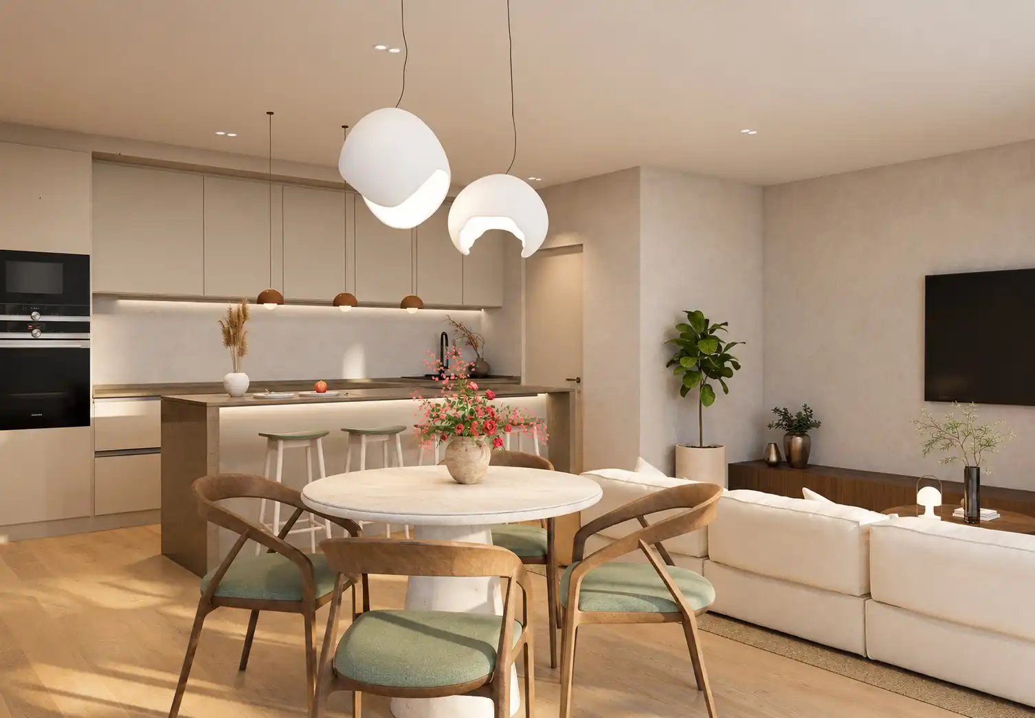PRACHTIGE DUPLEX MET UNIEK TERRAS IN VOLLE PRIVACY OP ZUCHT VAN ZEE foto 2