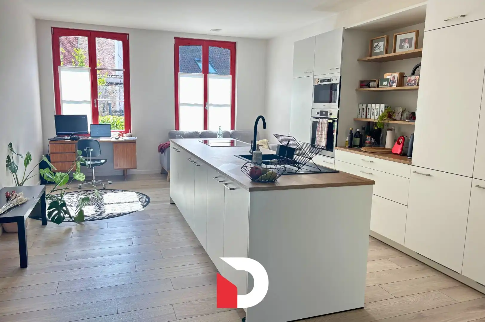 Recente moderne bemeubelde woning in centrum Brugge  foto 4