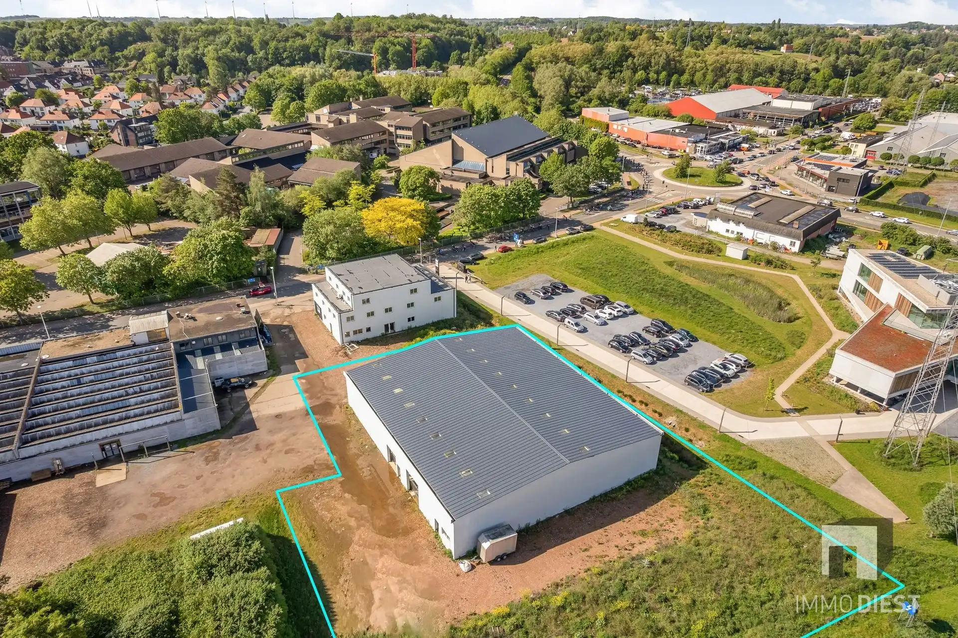 Nieuwbouw loods in KMO-zone Diest foto 10