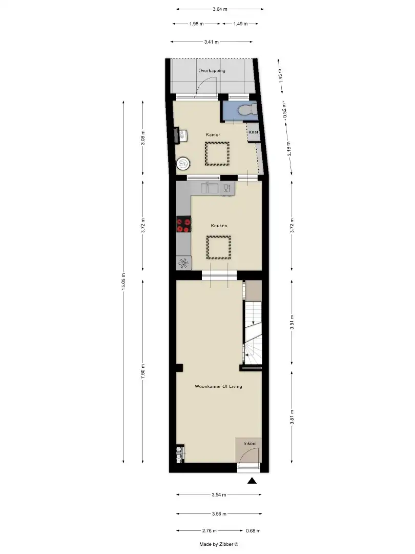 Centraal gelegen rijwoning in Kessel-Lo met parking - EPC 246 kwh/m² foto 27