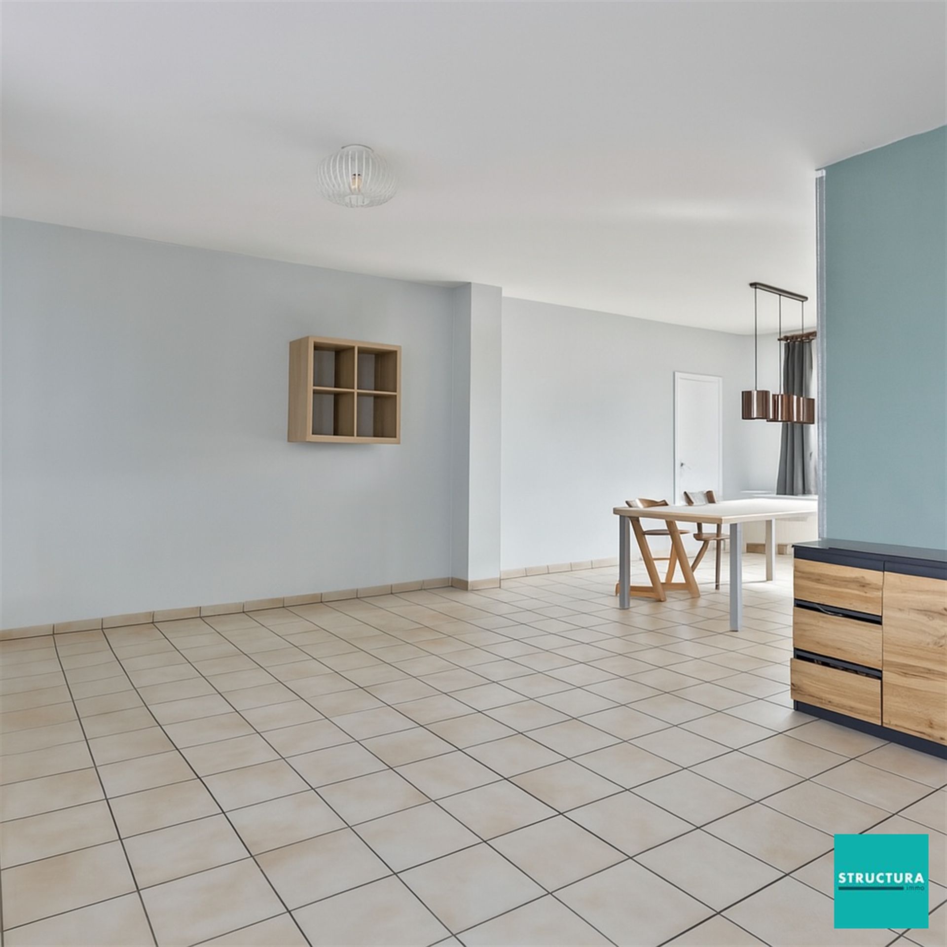 Appartement met garage en zeer groot terras foto 3