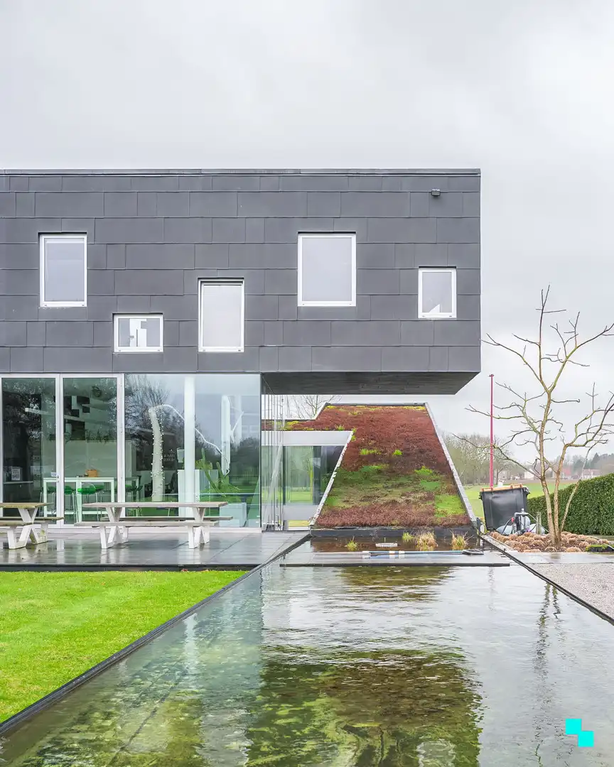 Architecturale villa op uitzonderlijk ruim perceel nabij dorpskern Merelbeke foto 33