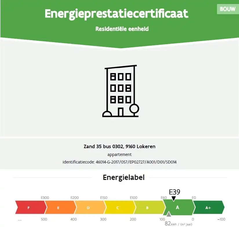 Energiezuinig nieuwbouwappartement met twee slaapkamers in Lokeren foto 15