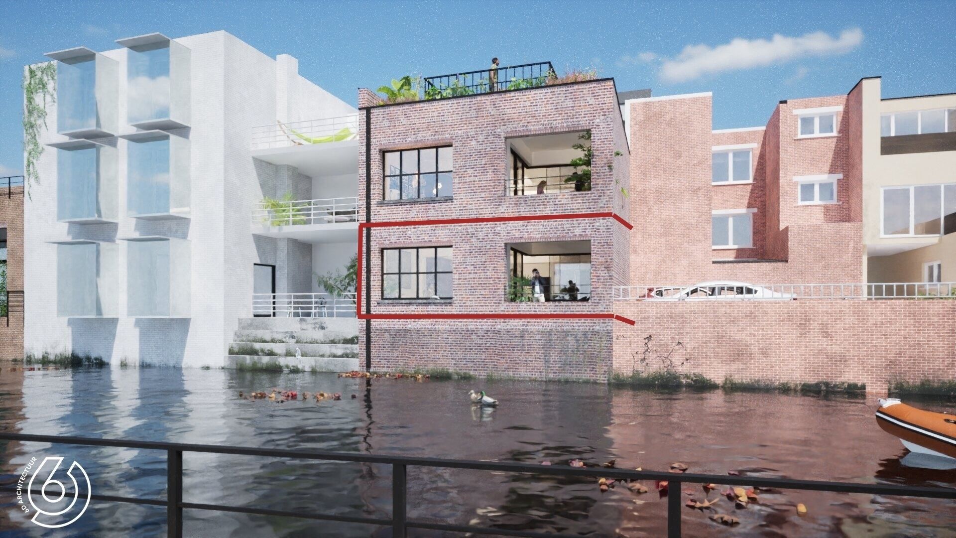 PAKHUYS 48 - LUXE GELIJKVLOERS APPARTEMENT AAN DE DIJLE foto 5