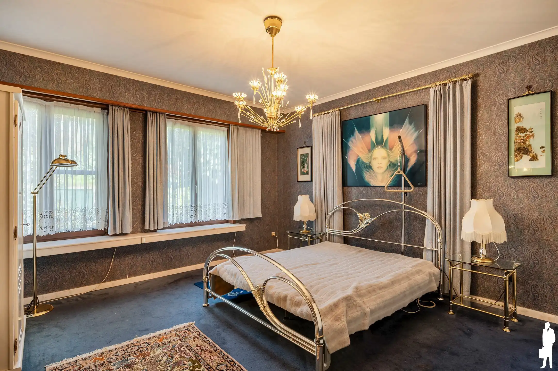 Ruime open bebouwing met 4 slaapkamers, dubbele garage en zuidoostgerichte tuin op ca. 26 are in Hofstade. foto 12