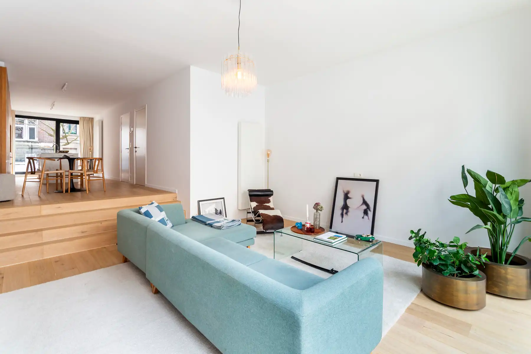 Gelijkvloers duplexappartement met tuin op 't Zuid foto {{pictureIndex}}