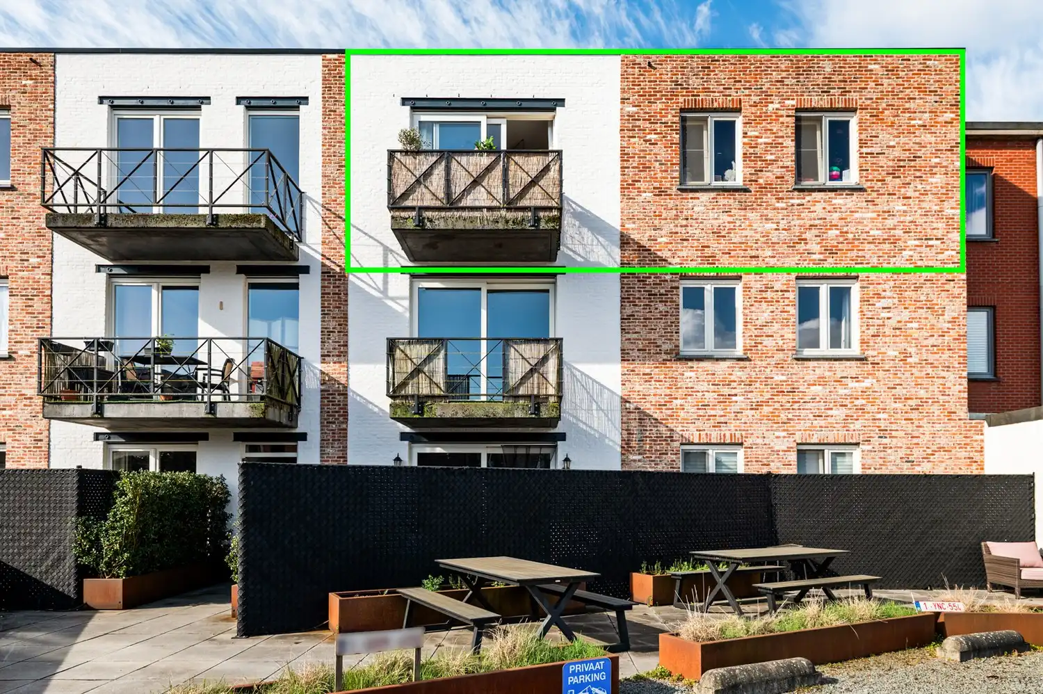 Twee slaapkamer appartement met privatief terras! foto 8