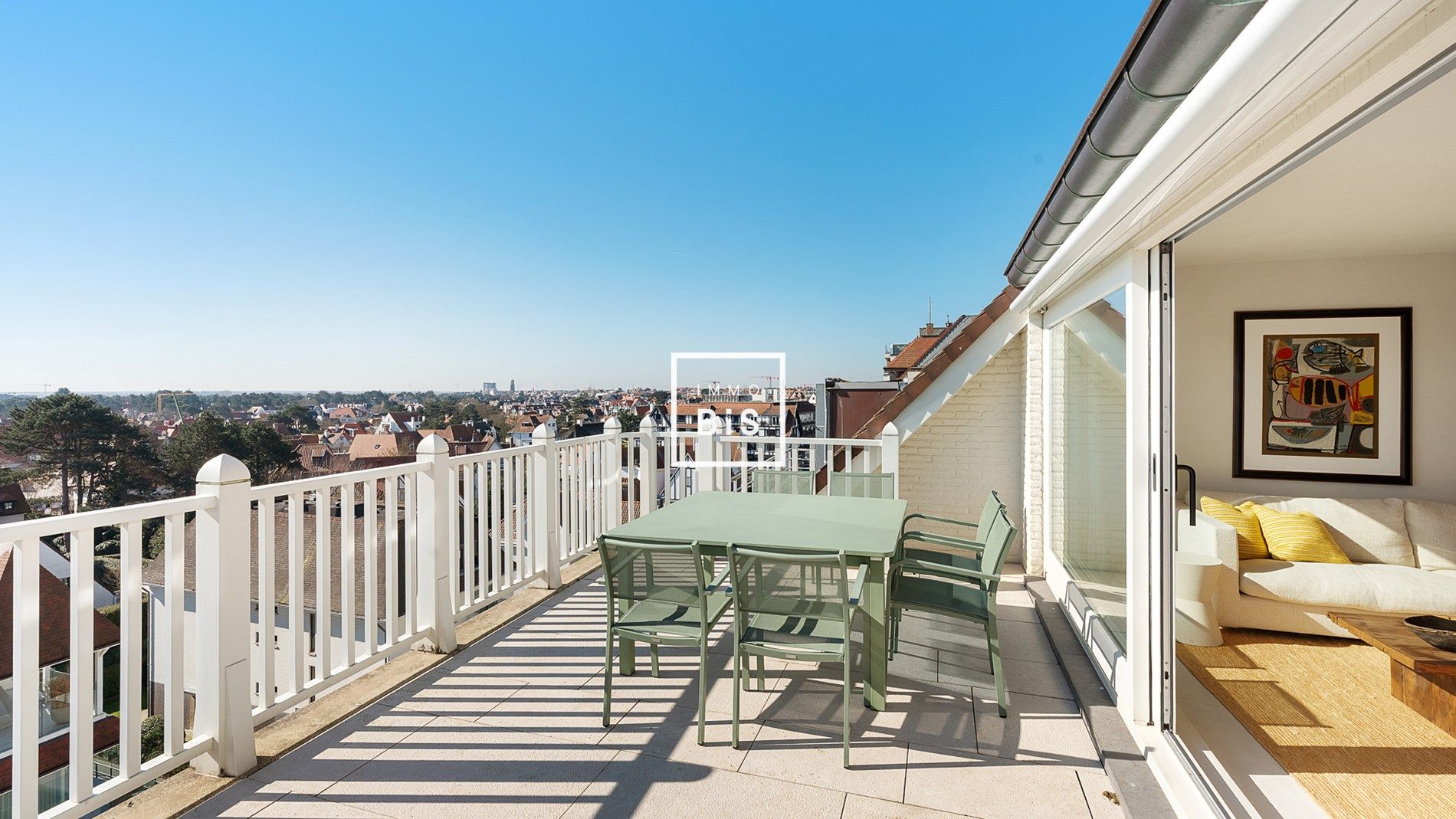 Luxe penthouse met magnifiek zonneterras en uniek uitzicht over het Zoute foto 8