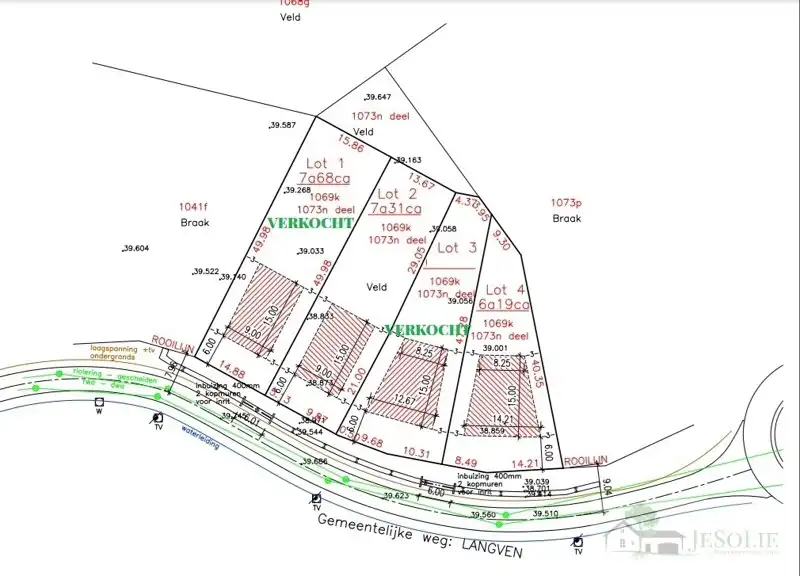 Percelen voor open bebouwing - lot 2 foto 2