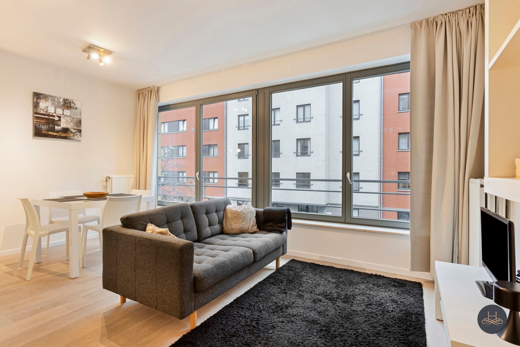 Prachtig bemeubeld appartement in Evere nabij NAVO foto 7