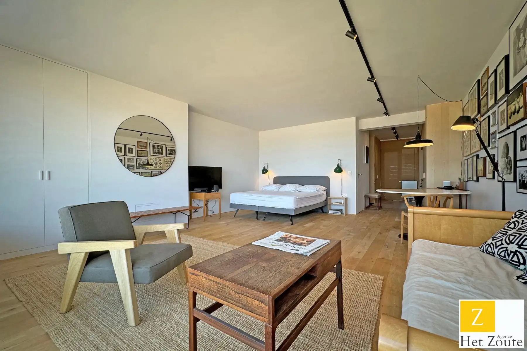 Te renoveren 114,4m2 appt + terras frontaal zeezicht - Zoute foto 6