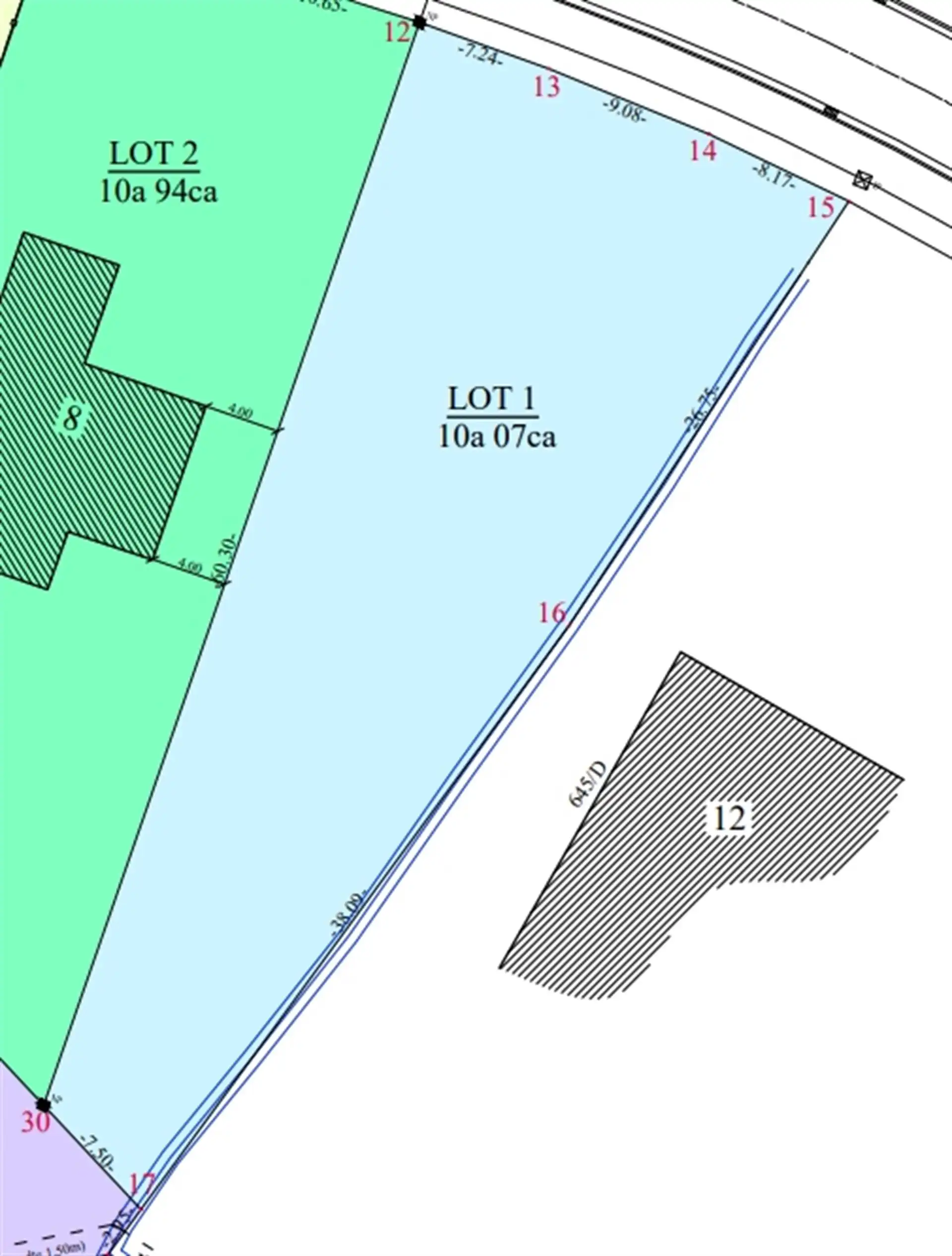 Bouwgrond voor open bebouwing - 1070m² foto 4