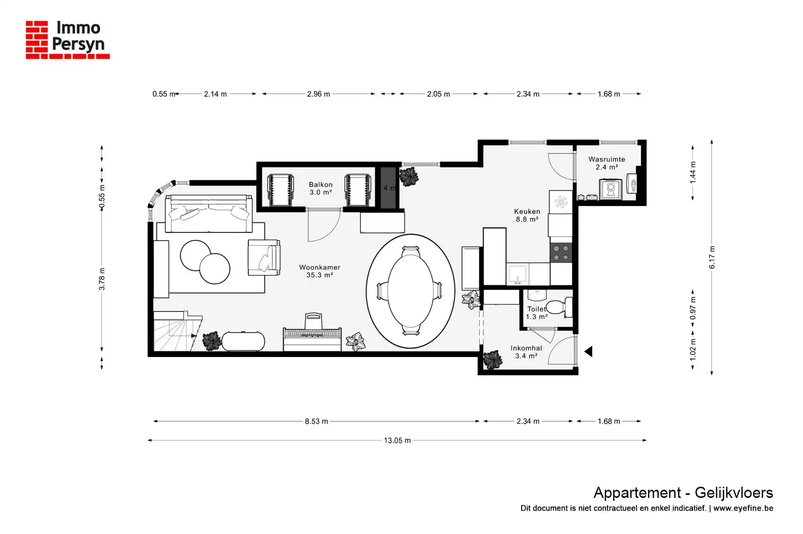Instapklaar duplexappartement met 2 slpks en staanplaats te Diest foto 23