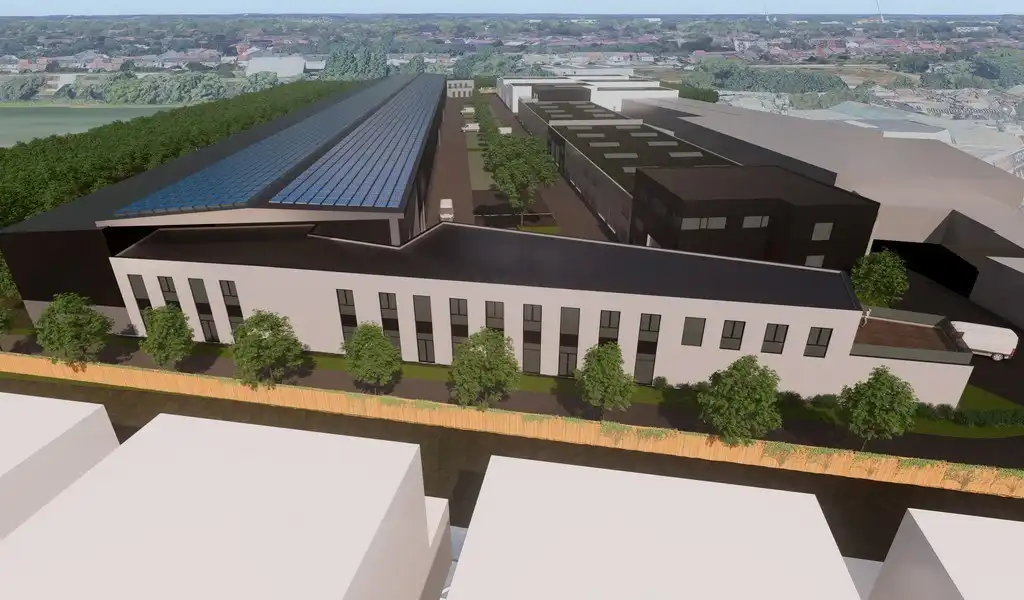 Nieuwbouw magazijn met kantoor te koop aan de Voorhaven in Gent foto 6