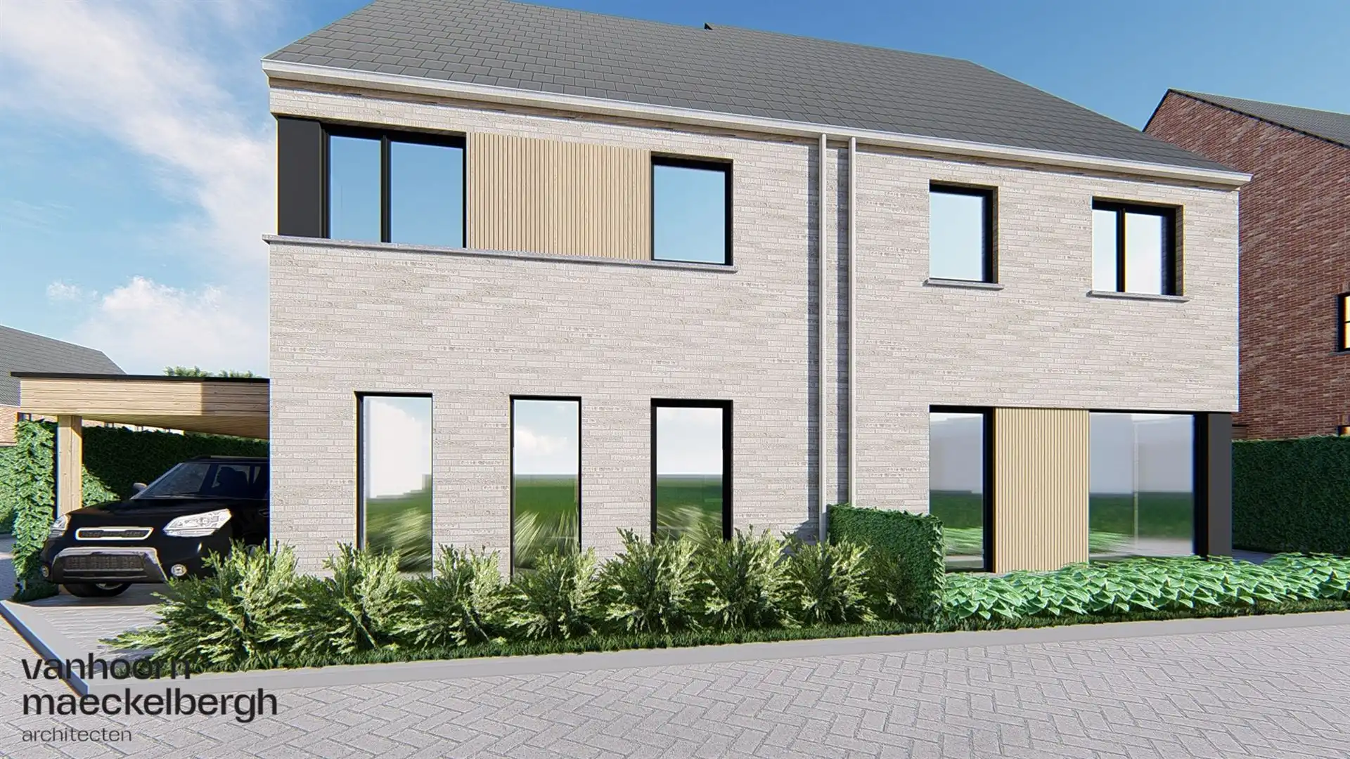 Energiezuinige nieuwbouwwoning in het centrum van Harelbeke foto 21