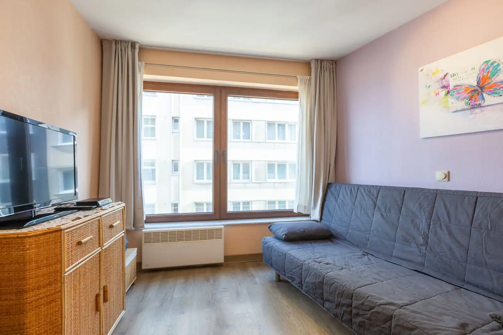 Gezellige en verzorgde studio met lateraal zeezicht foto 4