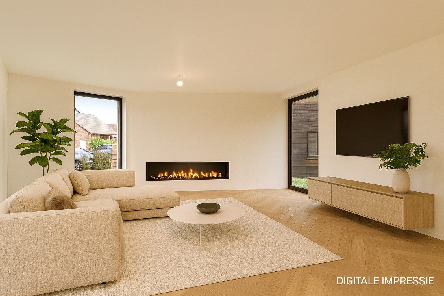 Duurzame BEN-nieuwbouwwoning casco+ met 4 slpk en zuidgerichte tuin. foto 19