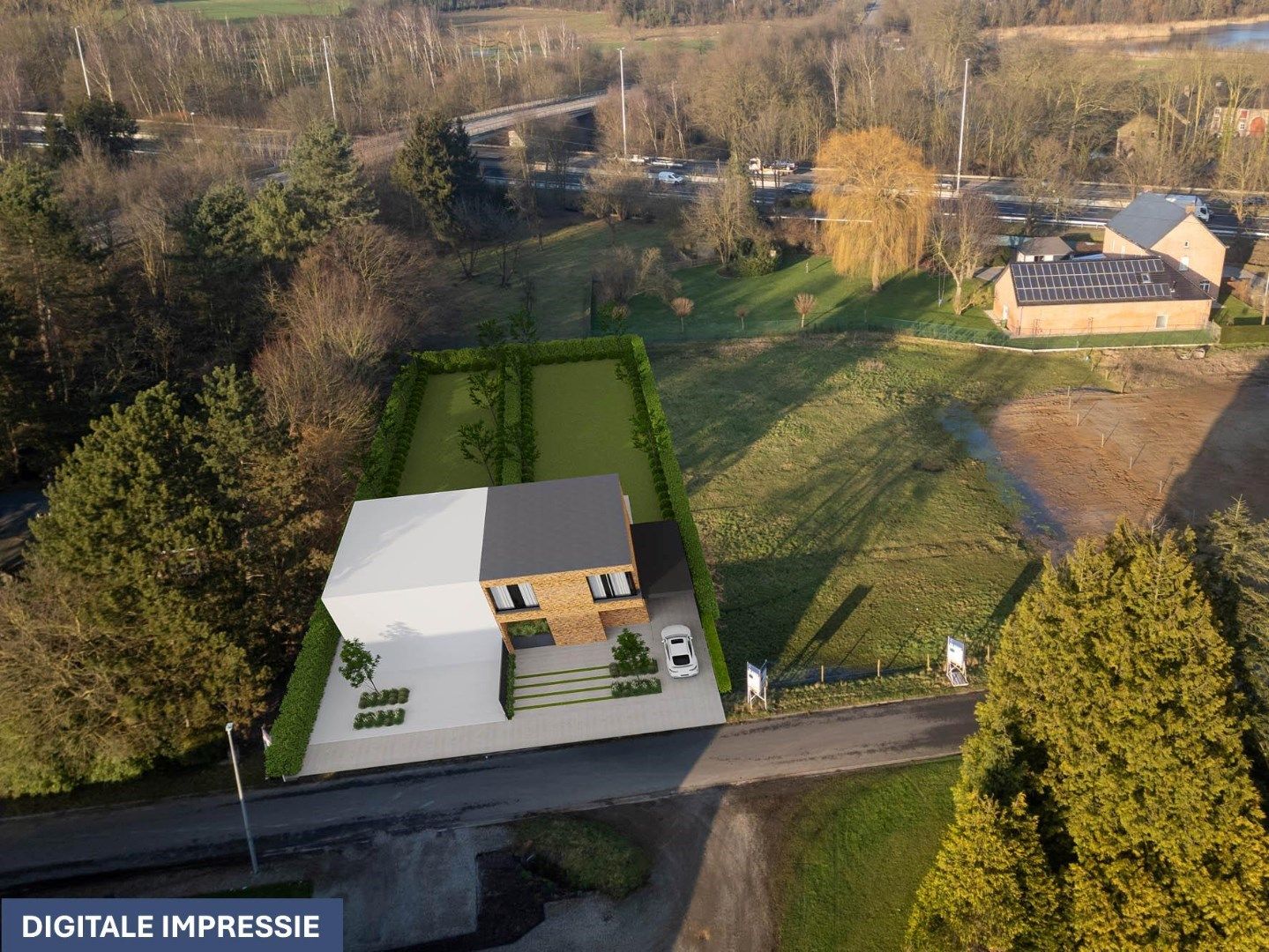 Prachtige PROJECTGROND voor het bouwen van 5 half open bebouwingen. foto 3