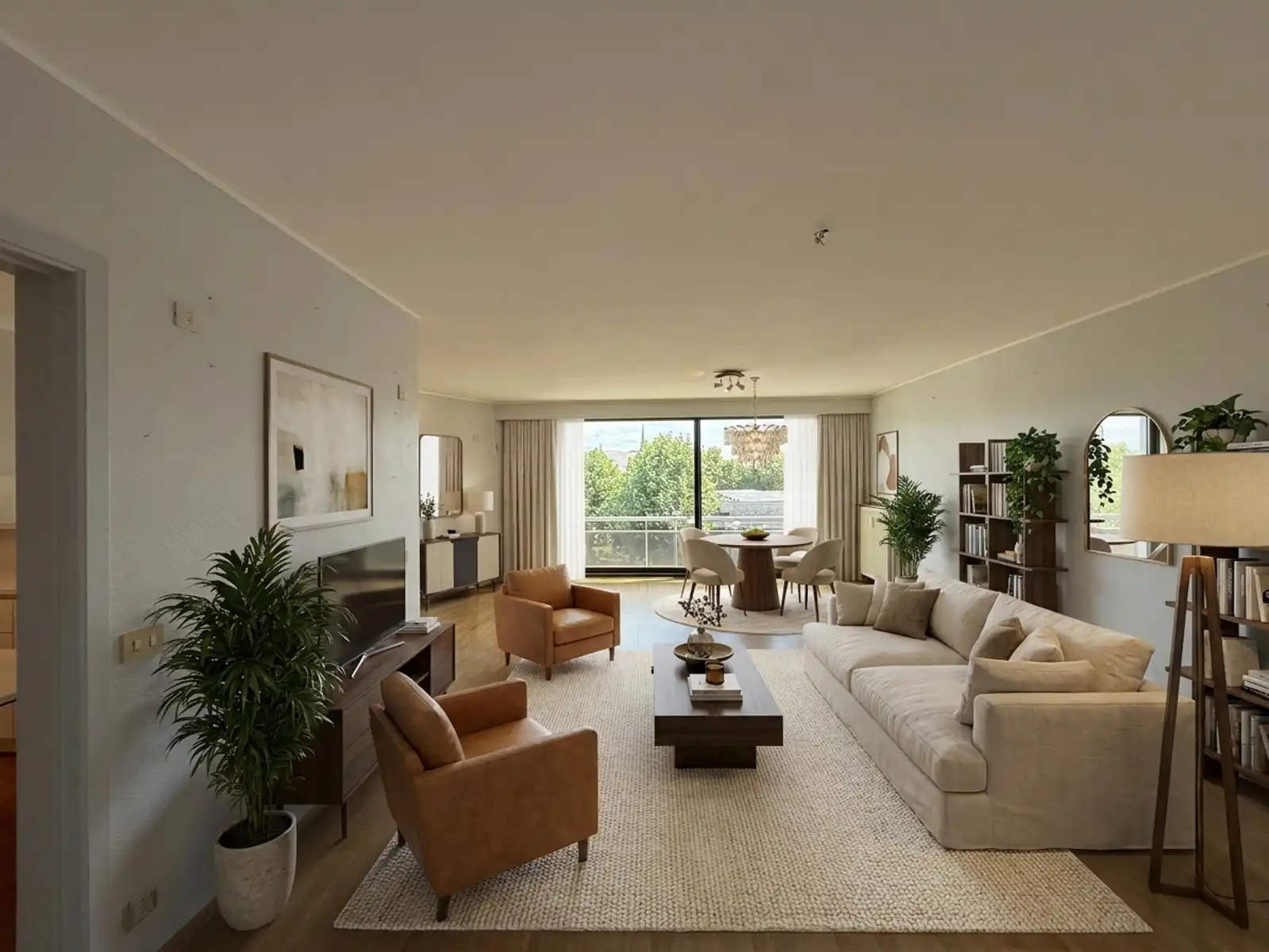 Ruim appartement met 3 slpks in centrum Sint-Kruis foto 34