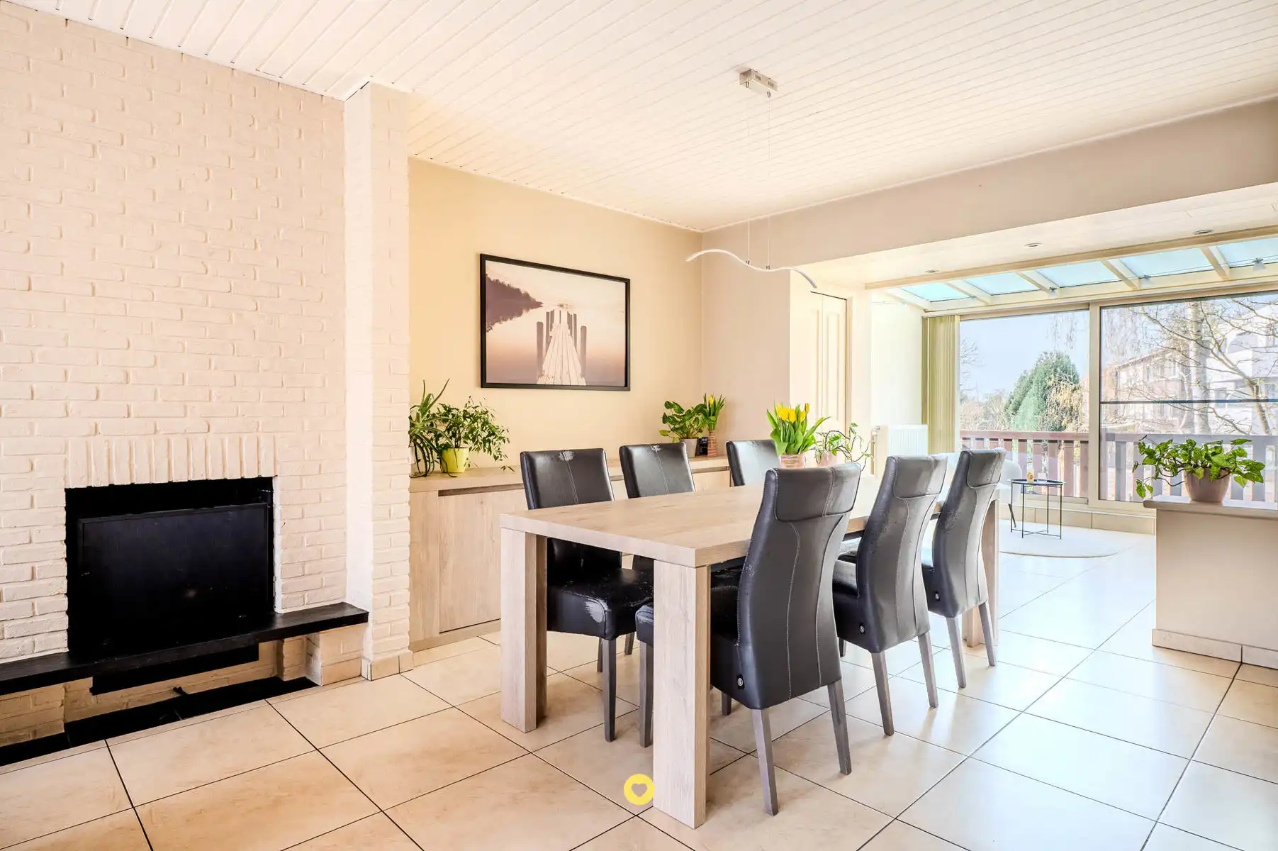 Instapklare bel-etage (EPC B) met zonnige tuin op rustige locatie foto 3