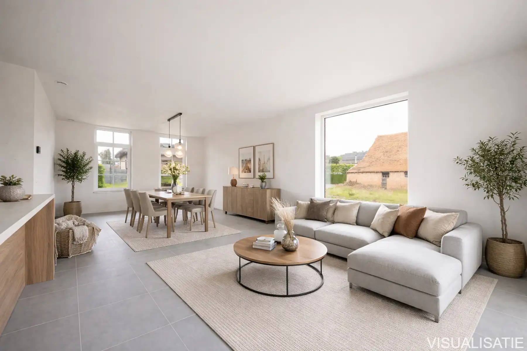 Nieuwbouwwoning in Hoogstraatse begijnhofstijl met 3 slaapkamers. foto {{pictureIndex}}