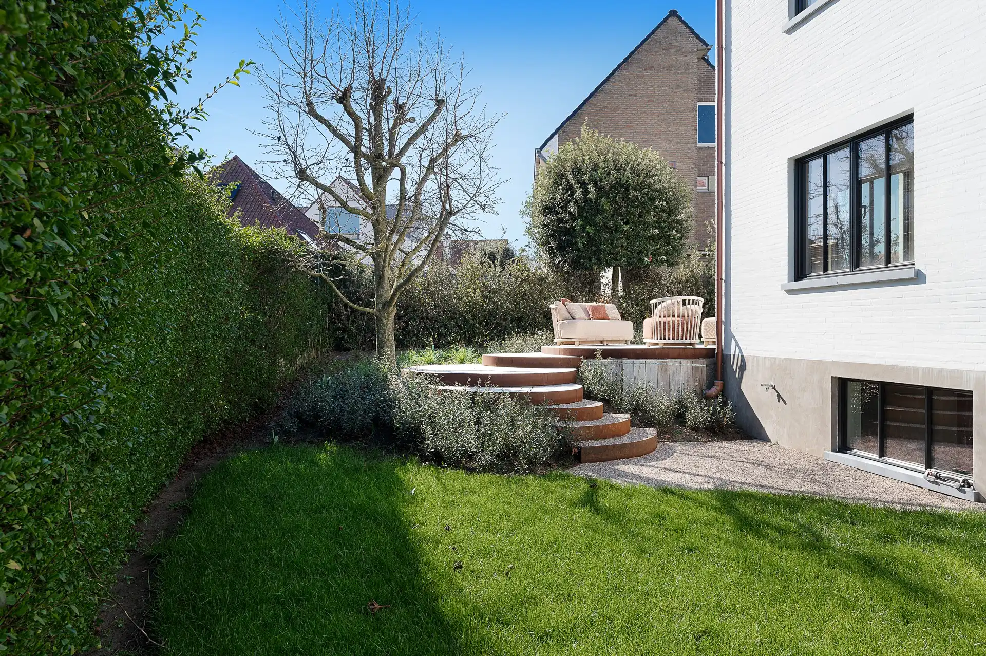 Exclusieve, luxueus gerenoveerde villa op topligging in Duinbergen, vlakbij zee foto 25