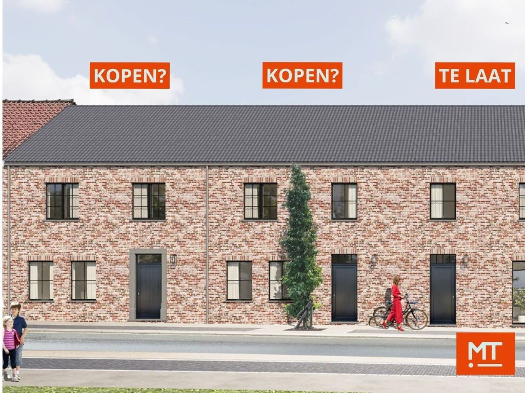 3 landelijke nieuwbouwwoningen met 3 slaapkamers en zongerichte tuin in de dorpskern van Beselare foto 8