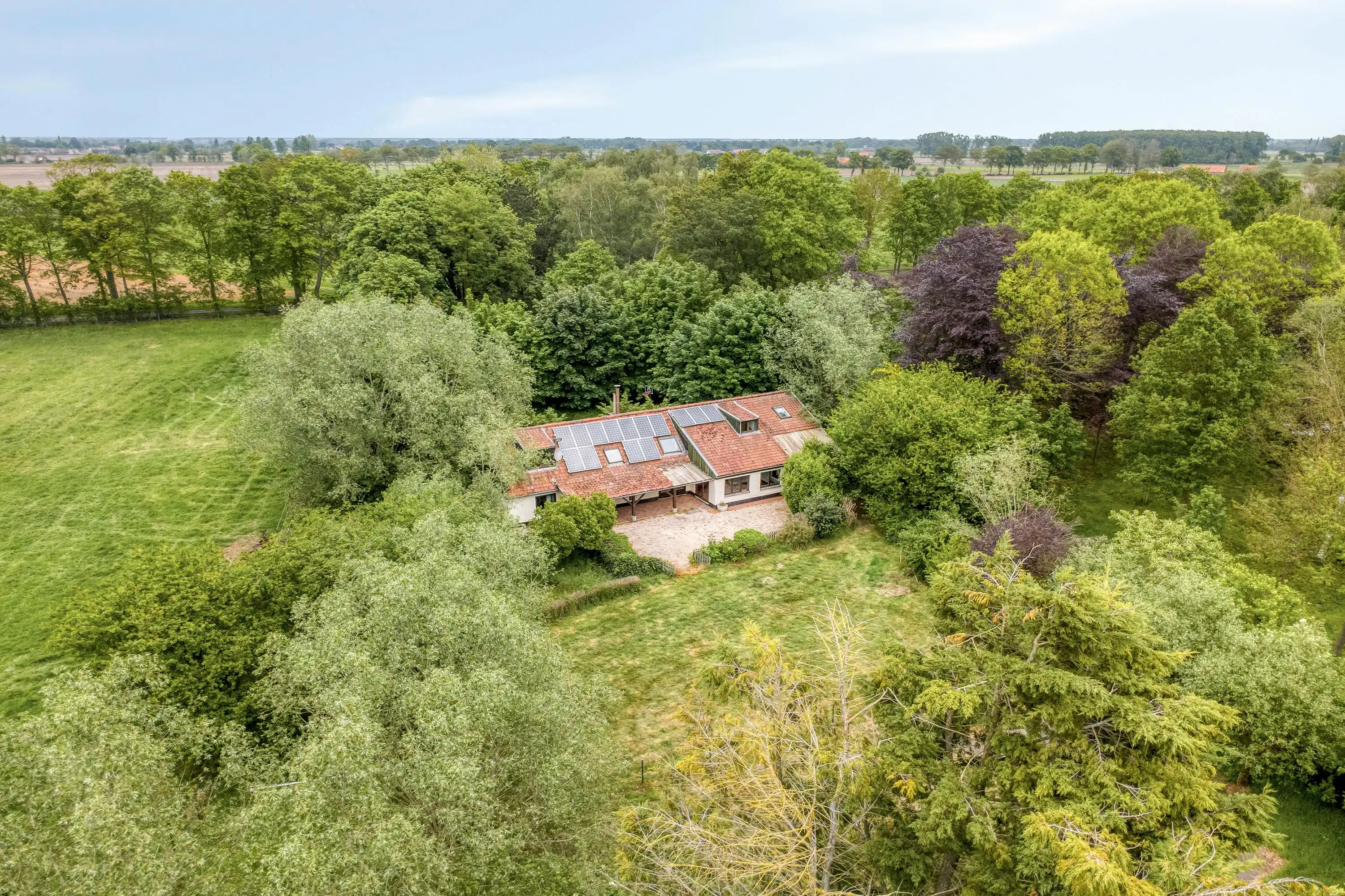 Uitzonderlijk gelegen huis (14.953m²) langs Haantjesveld te Maldegem foto 3