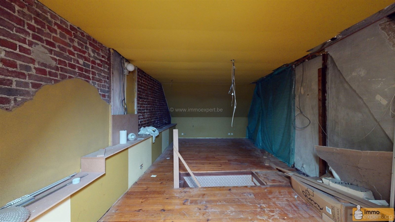 NINOVE: Centraal gelegen woning met 2 slpks, garage en koer foto 14