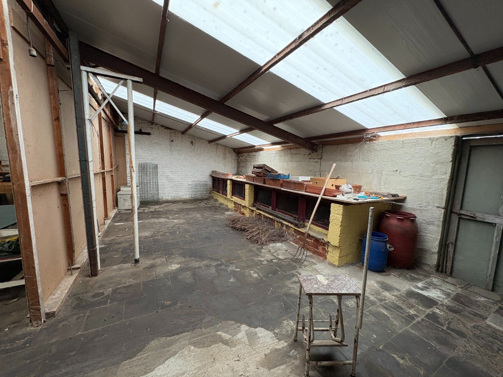 Halfopen bebouwing mét magazijn te koop! foto 42