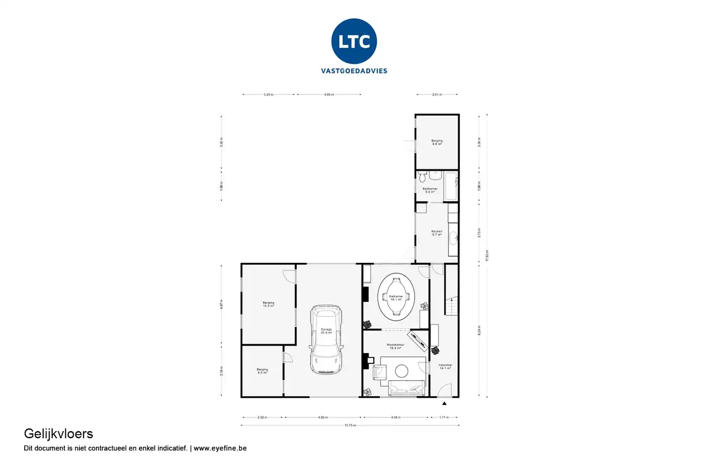 Charmante renovatiewoning met grote tuin en garage op royaal perceel foto 31