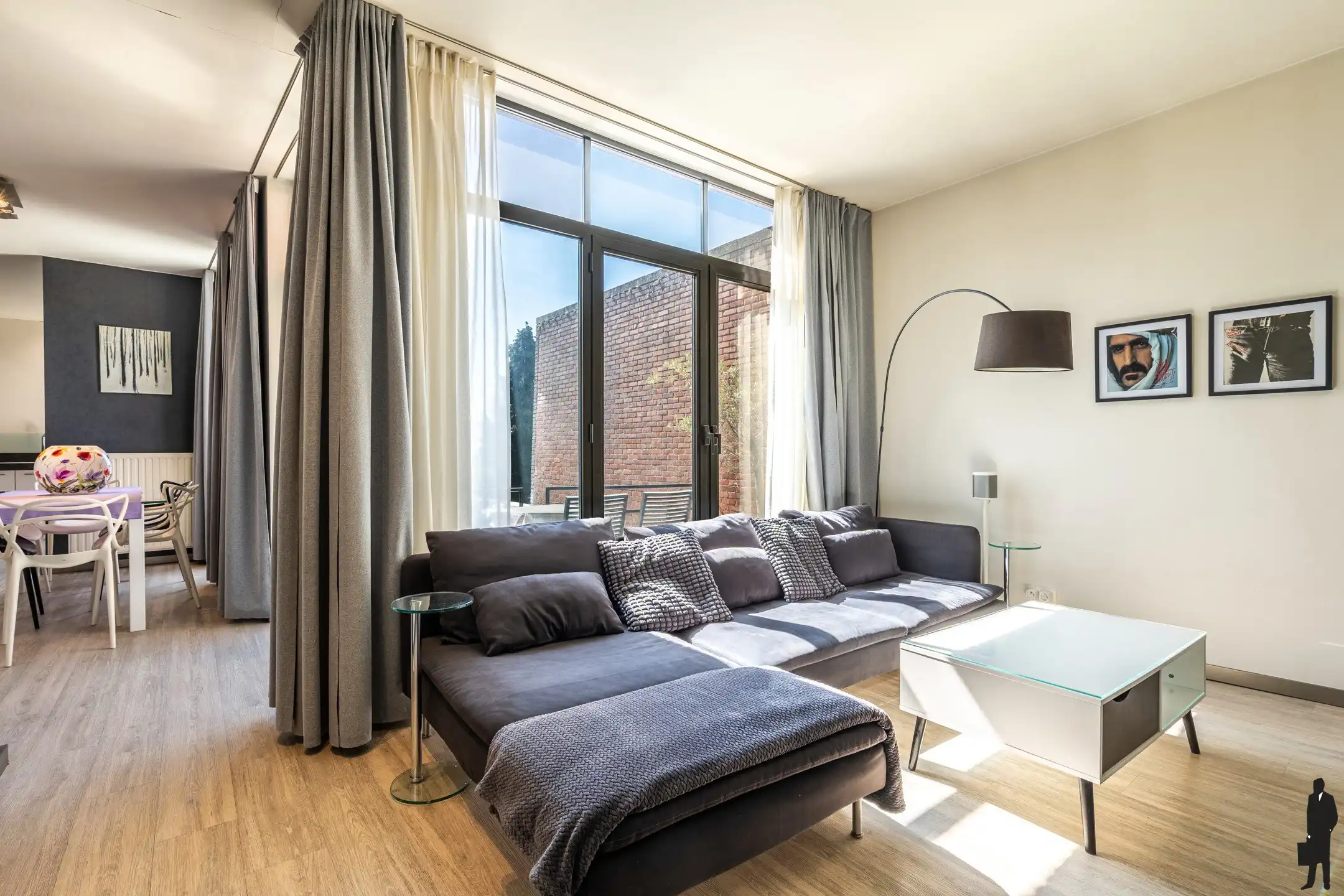 Zonnige stadswoning met riante tuin - 3 à 5 slpk., 5 étages foto 4