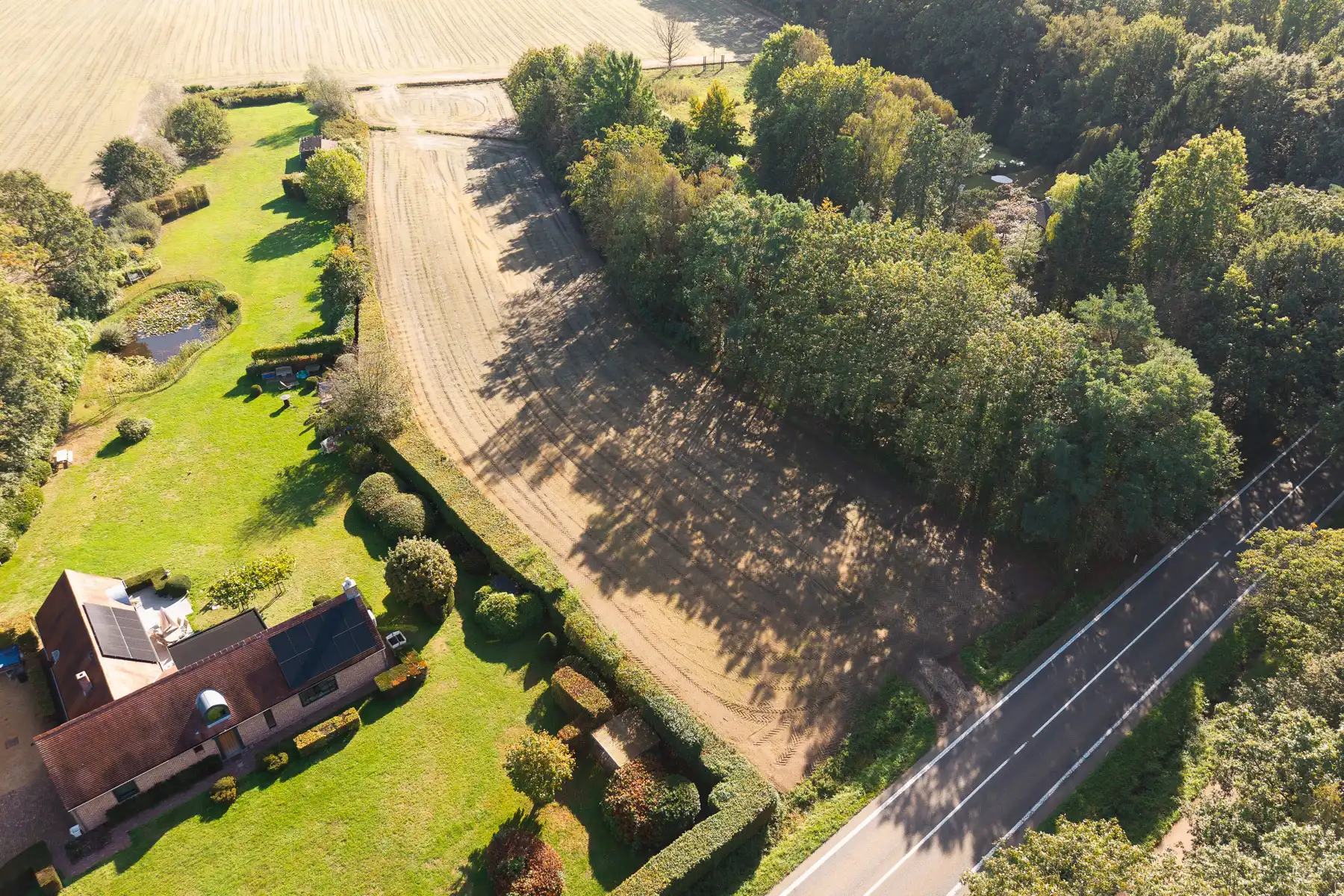 Unieke bouwgrond met weiland in Brasschaat foto 2