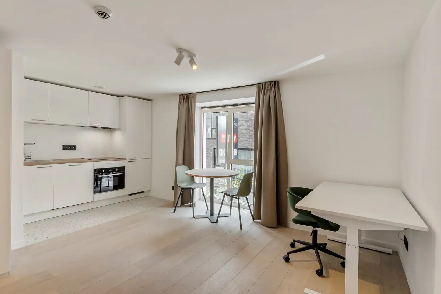 Gemeubelde studio's met een EPC A-label op een toplocatie te centrum Leuven!&nbsp;De verkoop geschiedt volledig onder registratierechten! foto 2